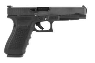 Glock Gen4 G41 MOS competition .45 ACP handgun with 5.31" barrel and 13-round magazines with optics ready slide